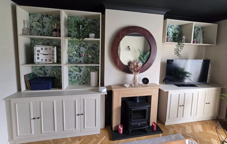 Bespoke Lounge Alcove Units