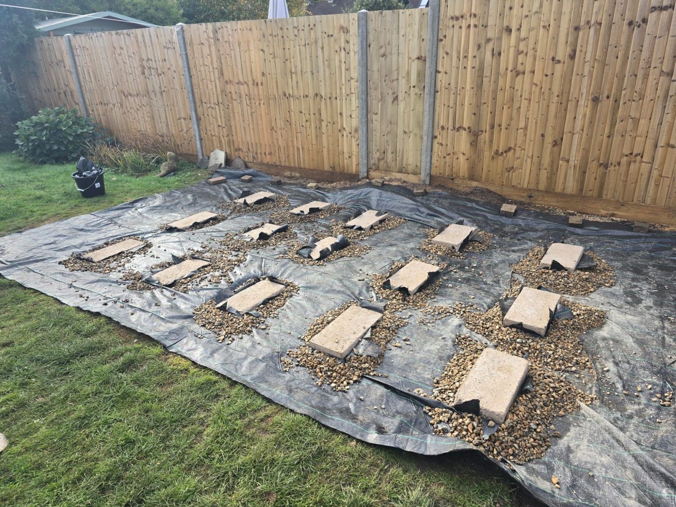 Foundations installed